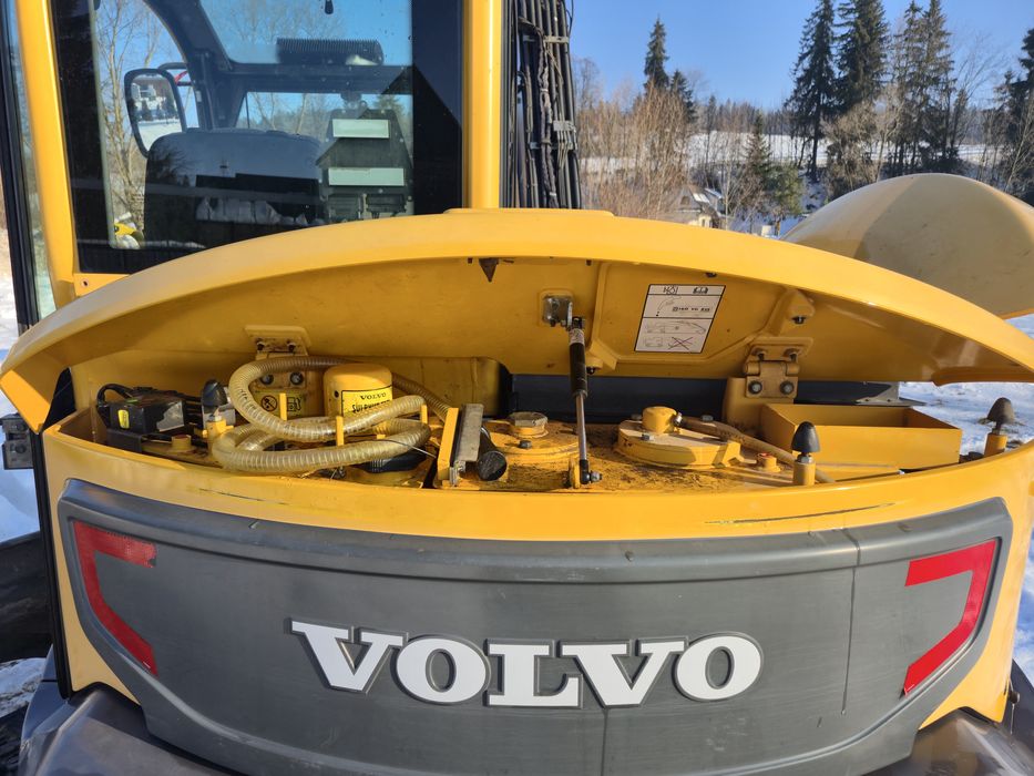 KOPARKA VOLVO ecr88d 2017 rotator ENGCON ze szczypcami