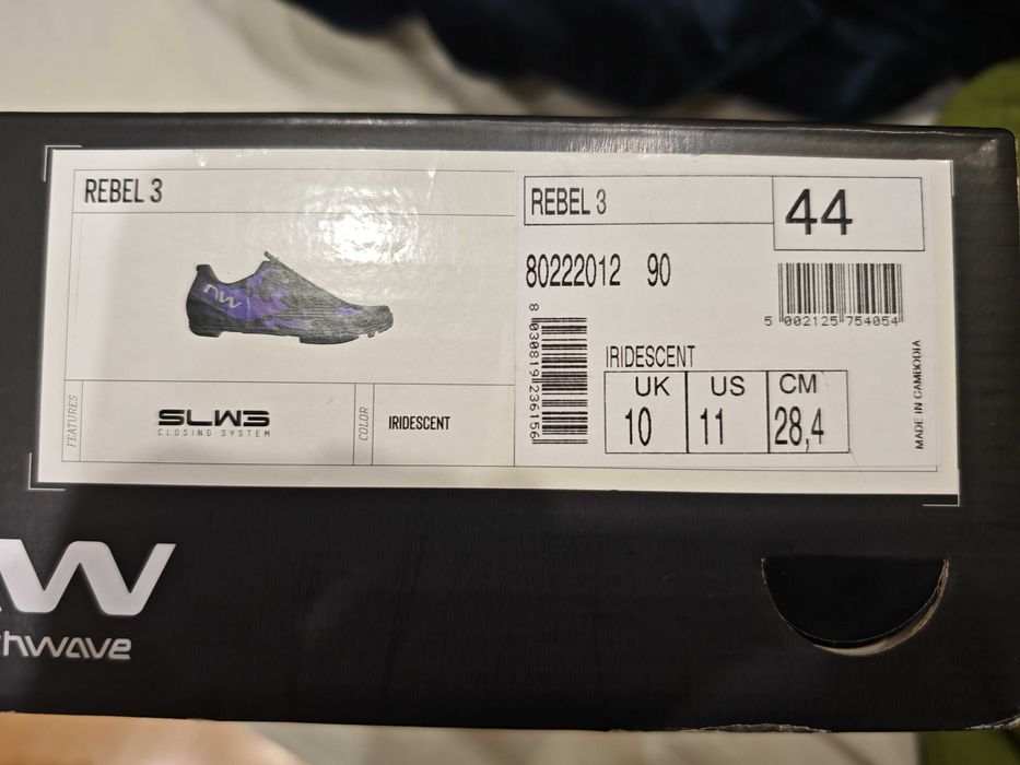 Веловзуття MTB Northwave Rebel 3 блакитне