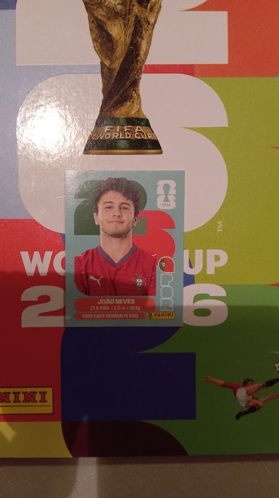 Troco cromos do Mundial 2026