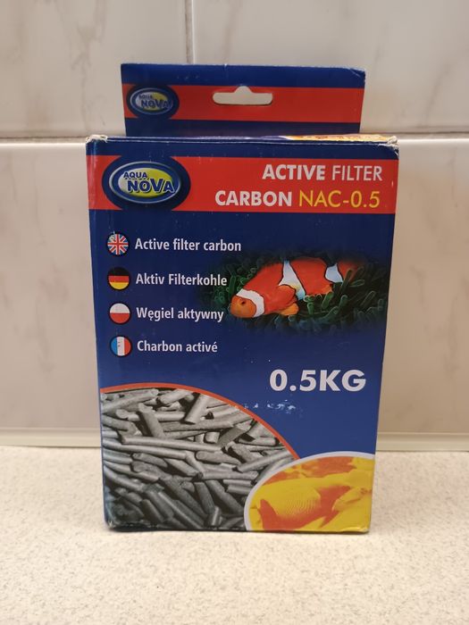 Węgiel aktywny do filtra akwarium