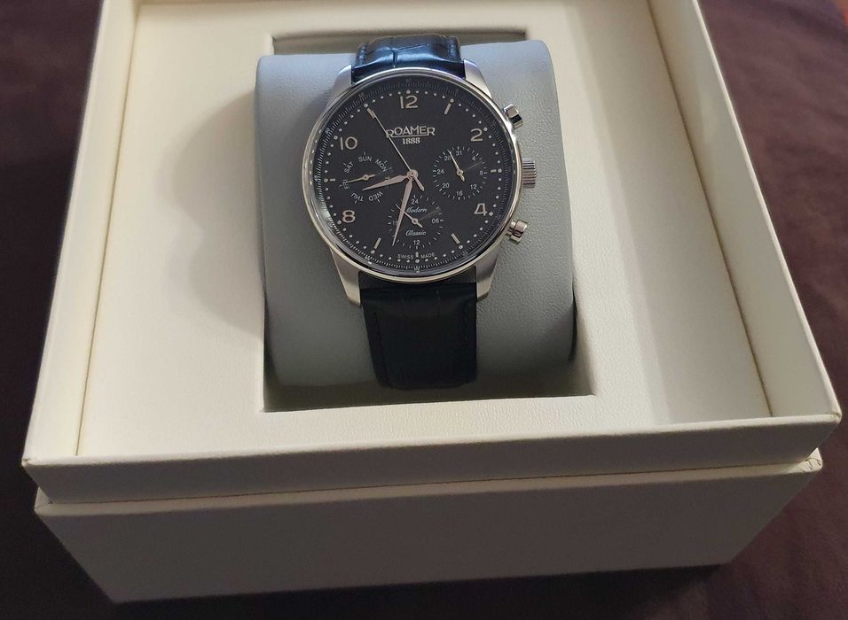 Relógio Roamer Modern Classic 509.902 - Swiss Made - NOVO
