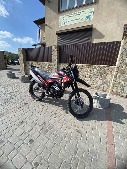 Мотоцикл эндуро Geon X-Line 250 21/18, черный с красным, 2026