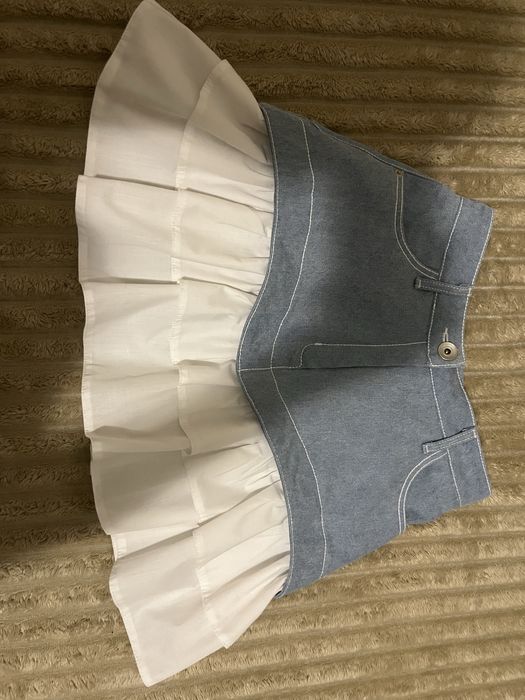 Модна літня юбка джин  розмір ( s )