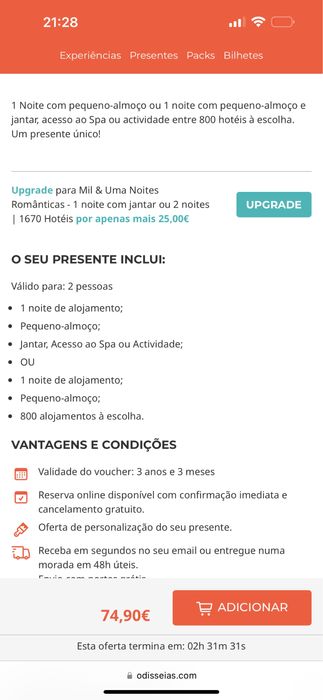 Mil e uma noite odisseia