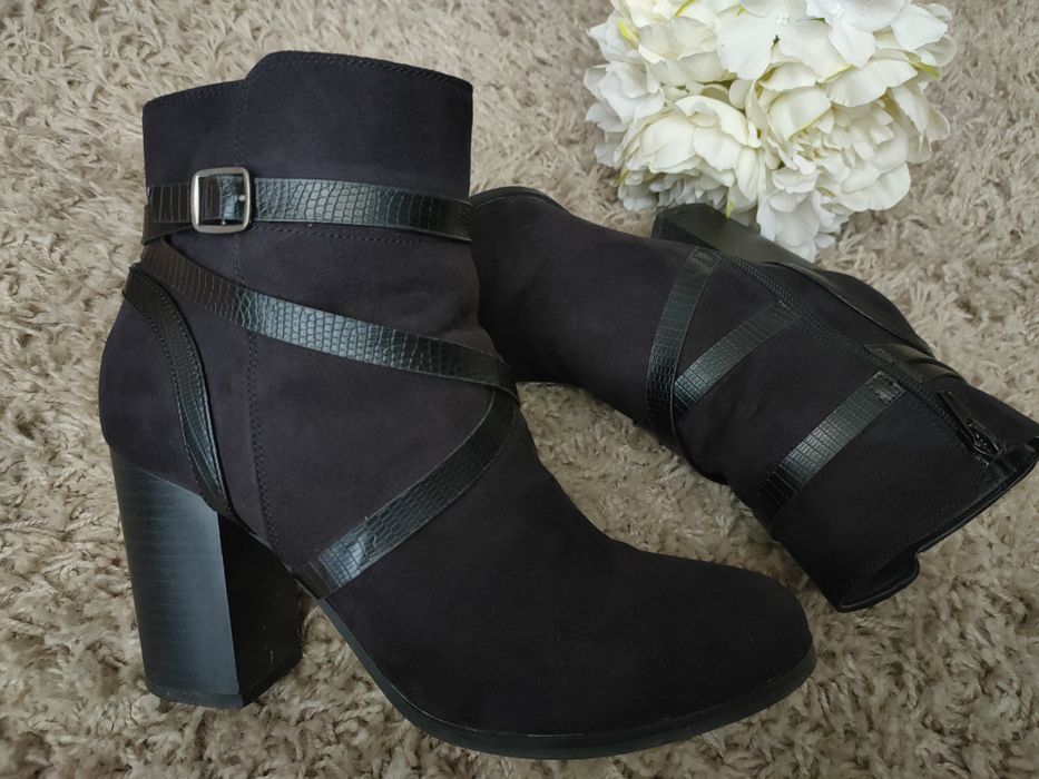 Botins efeito Camurça - 39