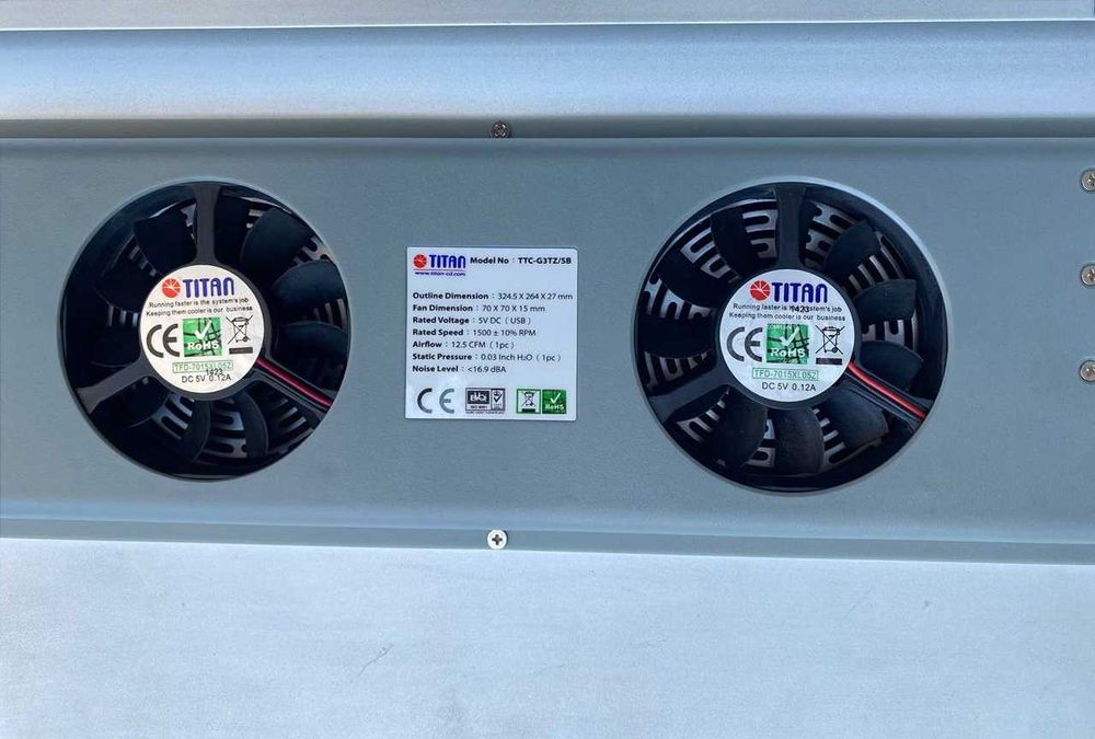 Підставка до ноутбука Titan TTC-G3TZ/SB