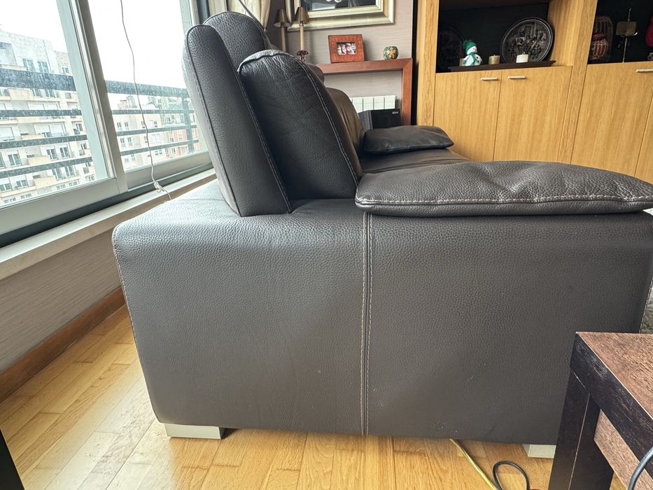 Sofá em pele Divani & Divani