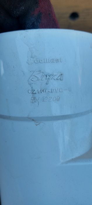 Czyszczak rynnowy 110 biały cena za 2szt