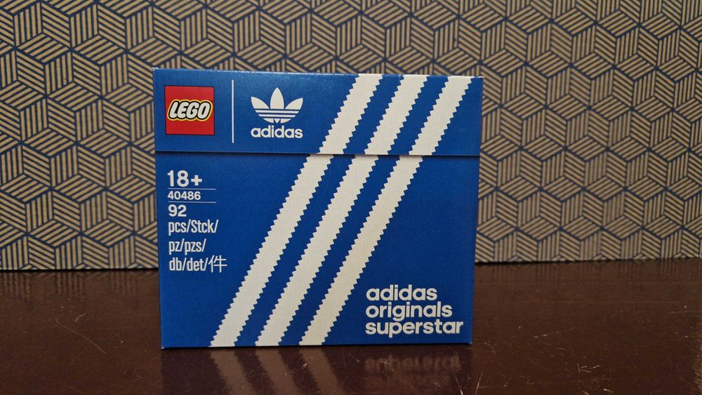 Lego 40486 Icon - Adidas Superstar Mini - Exclusivo e Selado