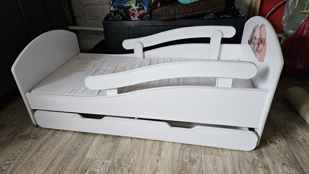 Łóżko dziecięce 140x70 białe Super jakość