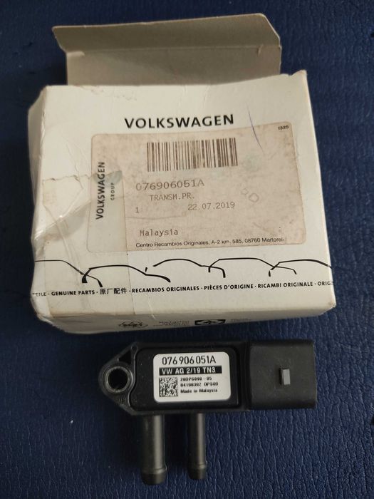 Sensor de pressão do DPF