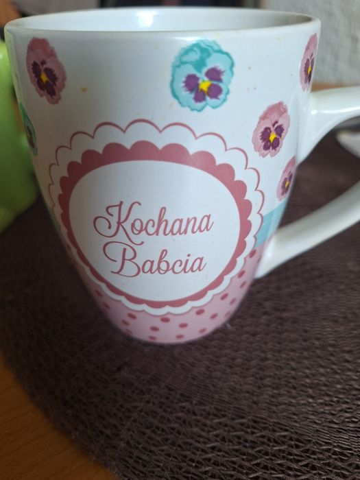Komplet 4 kubkow ceramicznych
