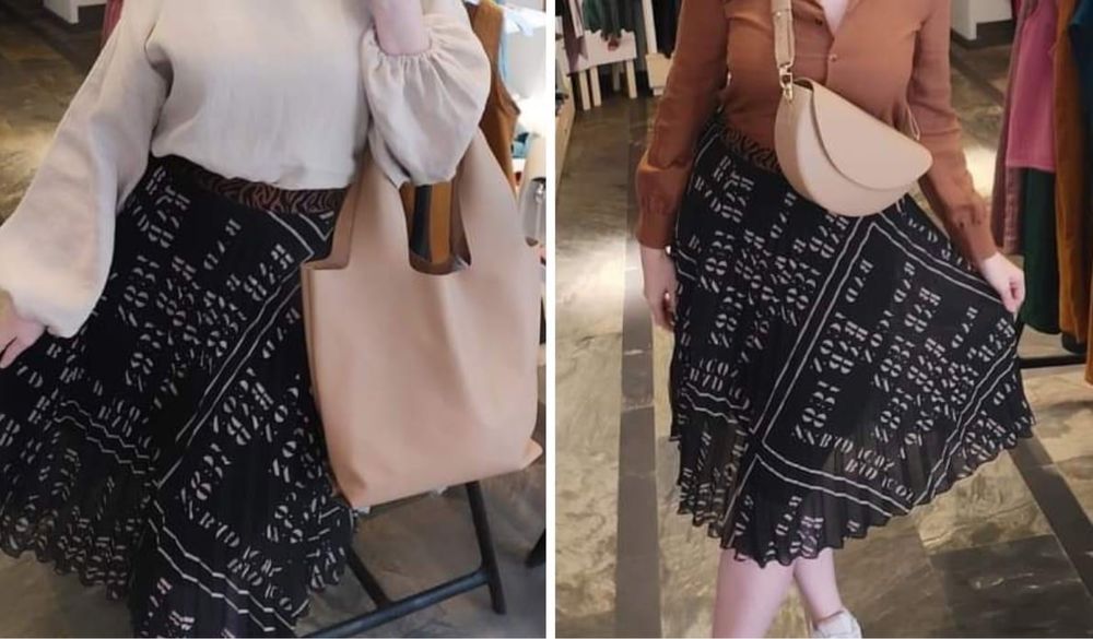 Spódnica Bad Icon S plisowana