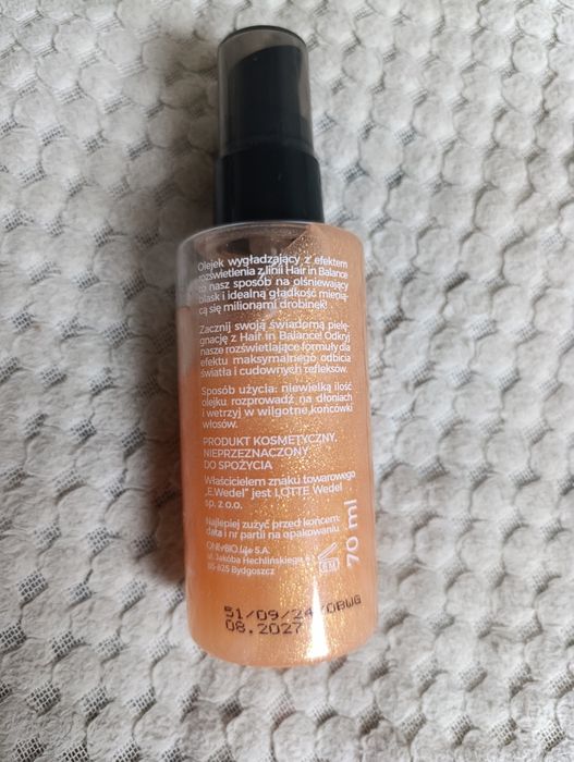 Olejek wygładzający