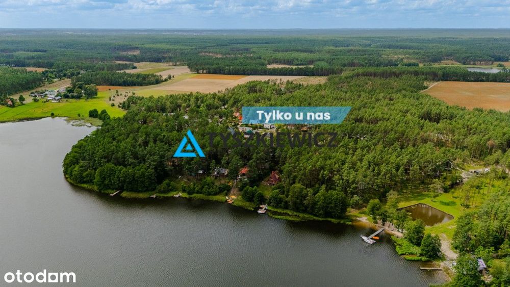 Domek letniskowy zaledwie 400 m od jeziora!