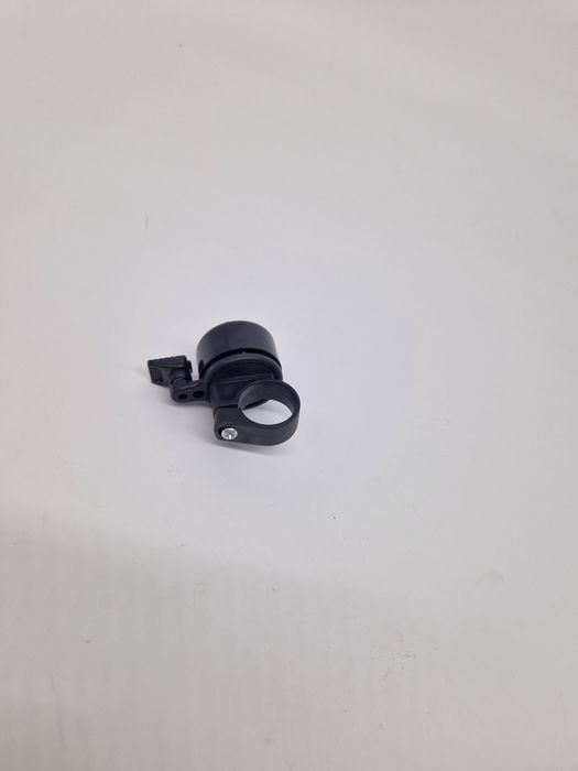 Czarny dzwonek rowerowy