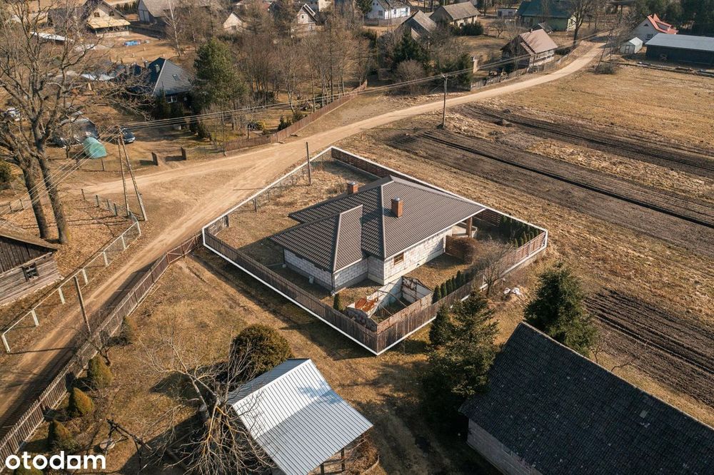 * 98 m2 * Dom na obrzeżach wsi * działka 500 m2