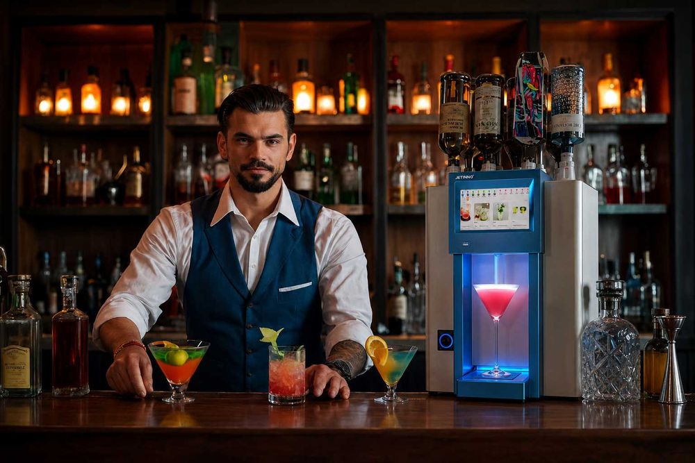 Barman mobilny drink bar eventowy stół