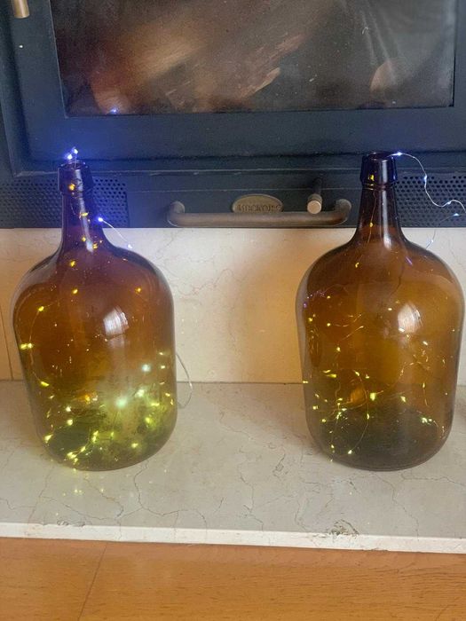 Garrafões para decoracao
