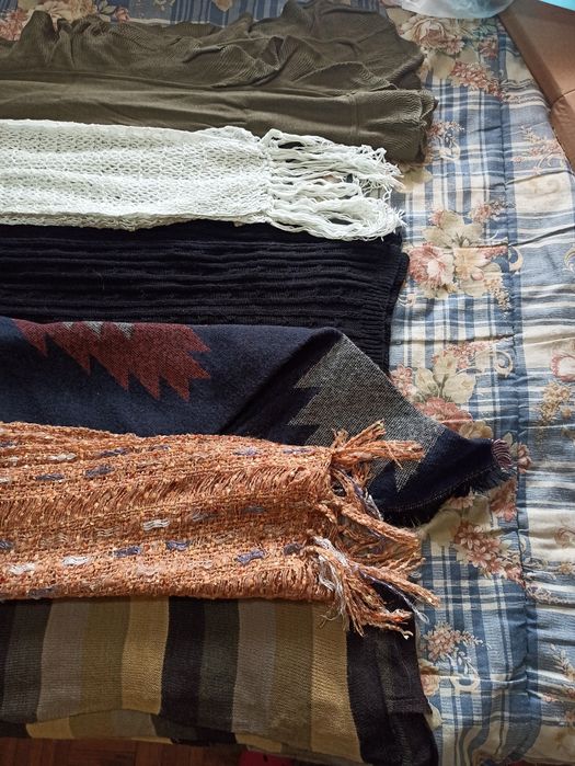 Cachecol 9 pecas por 9€ + portes gratis