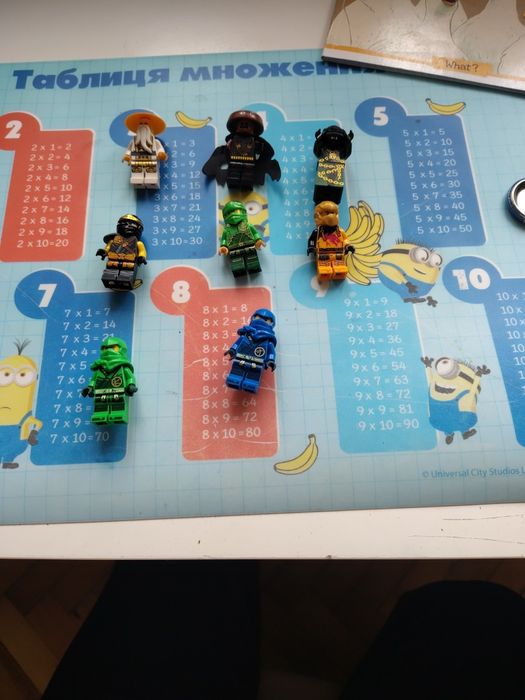 мініфігурки lego Ніндзяго