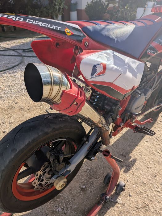 Pit bike monster pro yx 160 supermotard