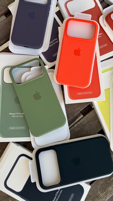 Apple Capas Silicone Magsafe iPhone 17/17pro/17pro max