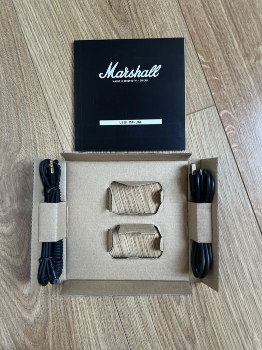 Навушники безпровідні Marshall 3 Bluetooth чорні, коричневі