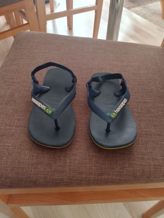 Sprzedam Japonki Dziecięce Granatowe HAVAIANAS 25/26