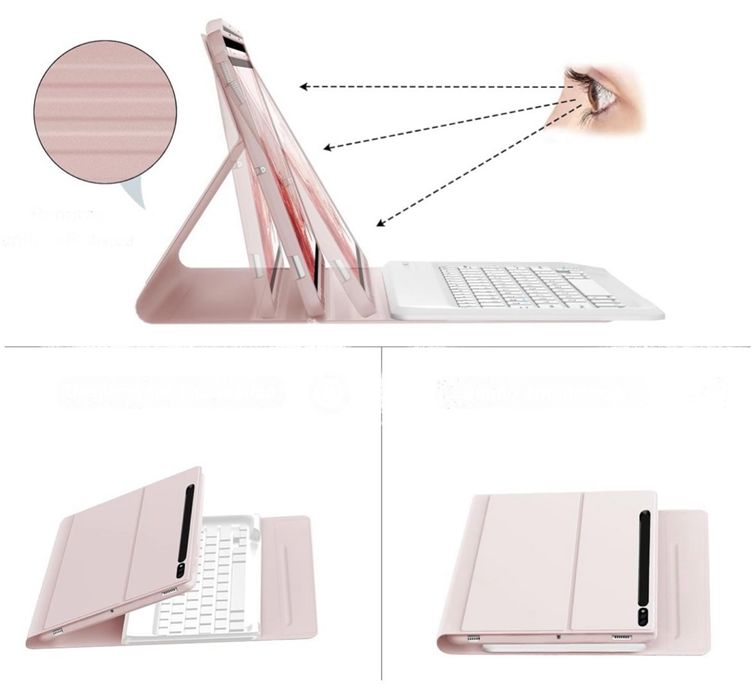 Capa de Samsung S7 FE/S8/S7+ Rosa [Novo]