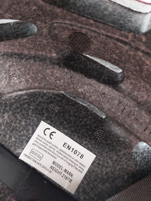 Kask rowerowy dla dziewczynki 47 - 51 cm XS S lekki