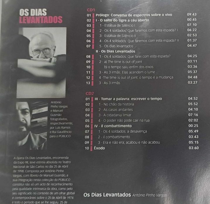 Pack Liberdade /Revolução / 25 de Abril (4DVD e 2 CD)