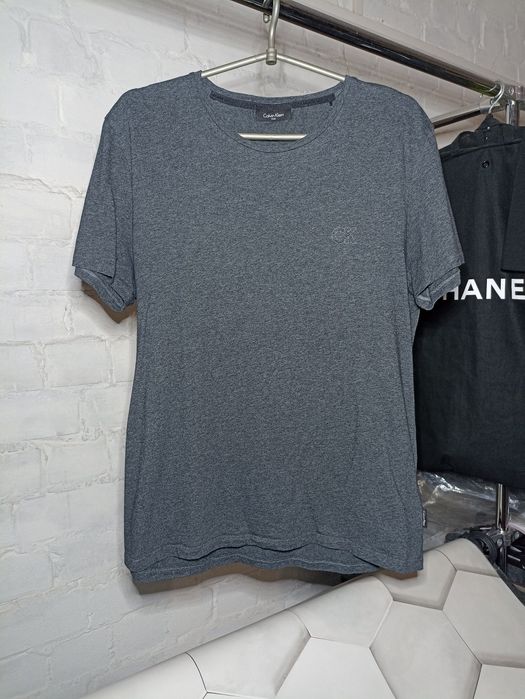 Calvin Klein Jalo Refined Cotton Logo Polo Embossed T-shirt Men's/L