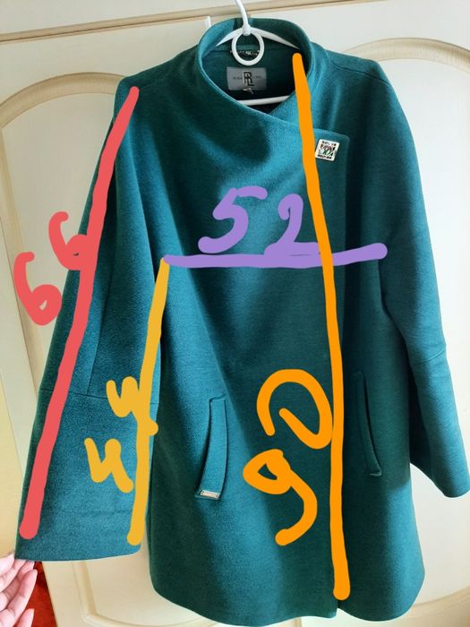 Пальто весна  жіноче зелене