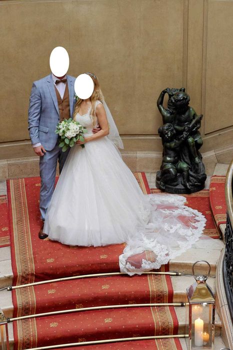 Suknia ślubna księżniczka
