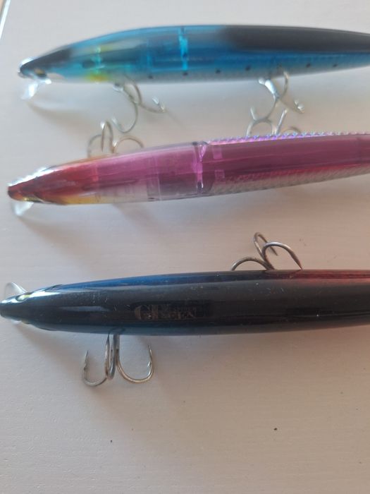 3 amostras  Green Spinner Shalow