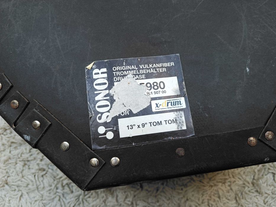 Case, hardcase, futerał na tom perkusyjny SONOR Z 5980 13" x 9"