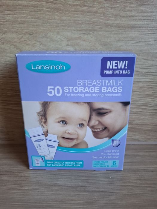 LANSINOH Woreczki do przechowywania pokarmu