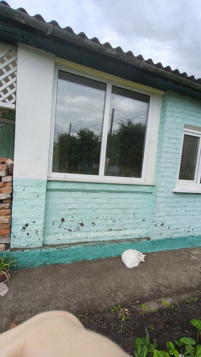 Металопластикові вікна на веранду, двері продали тільки вікна