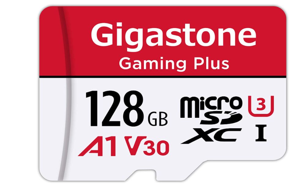 Cartão de Memoria Micro sd xd 128 GB + Adaptador Nintendo Consola