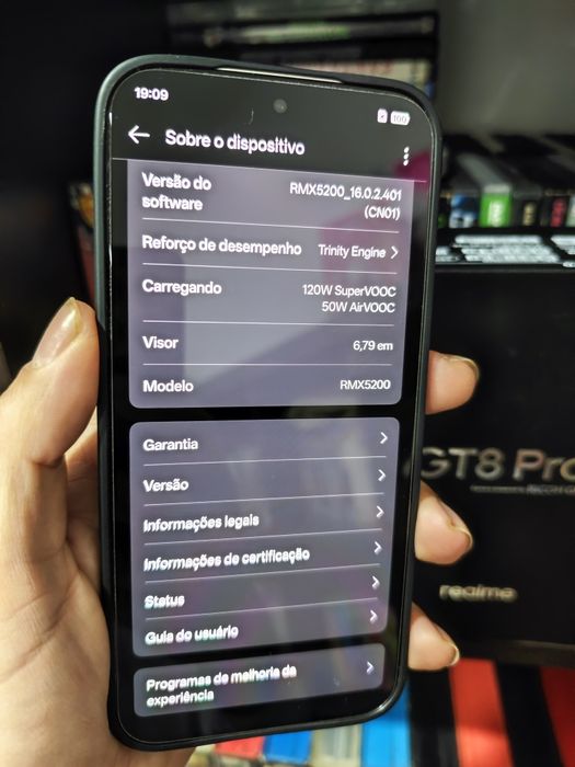 Realme GT8 Pro – 16GB RAM | 512GB Armazenamento