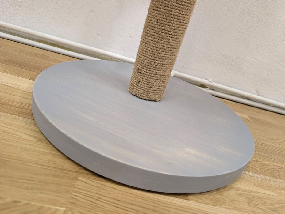 Karlie Banana Leaf Drapak dla Kota 50x50x105cm Beżowy Wiklinowy