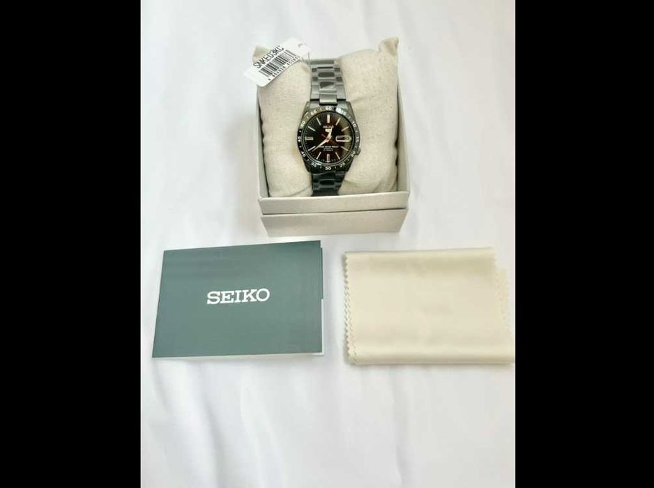 Relógio SEIKO 5 SNKE03KC/03K1, Homem, Automático, Novo, Aço, Preto
