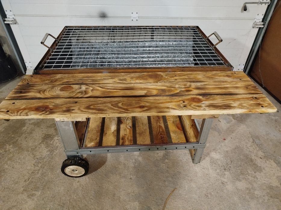 Gruilhador assador artesanal