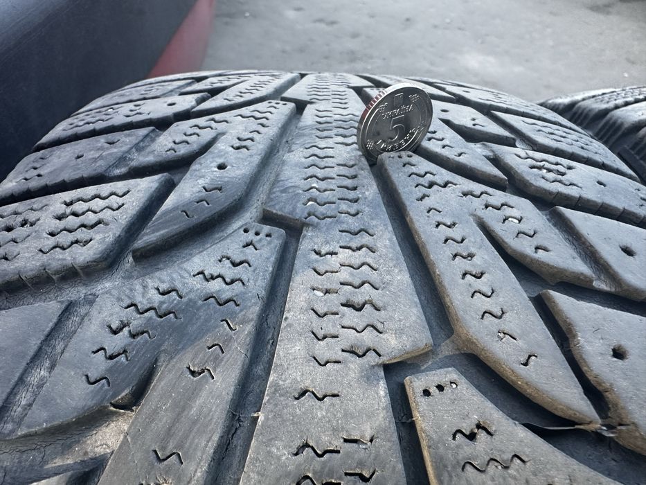 Пара зимней резины Hankook Winter Pike 215/60 R16