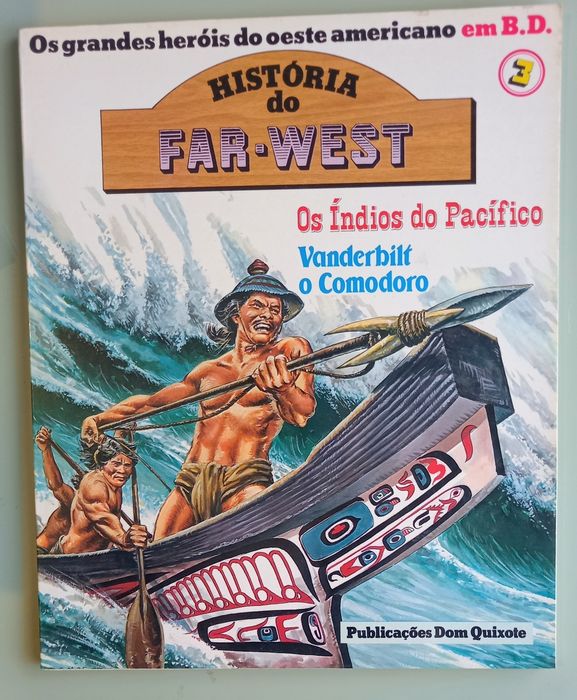 BD Os Índios do Pacífico heróis história far-west 3