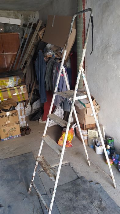 Лестница 3 метра металлическая и стремянка