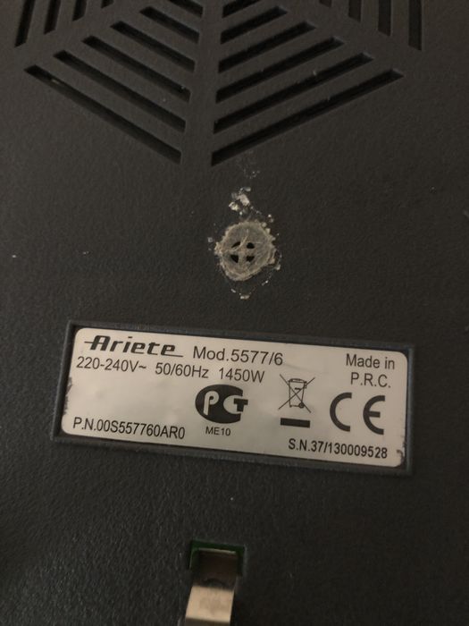 Утюг праска Ariete 5577/6 з парогенератором парова прасувальна станція