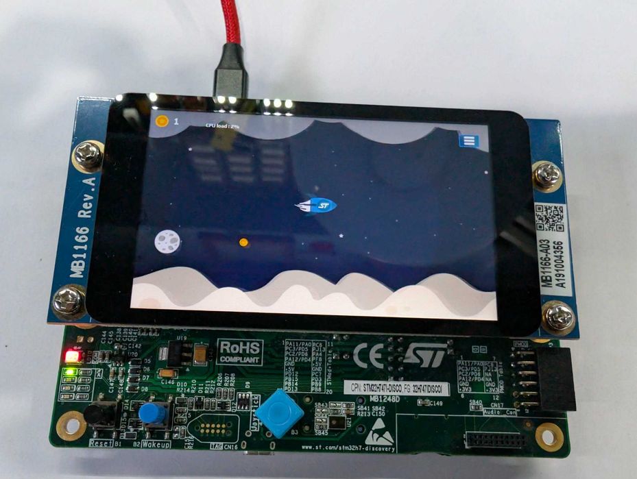 STM32H747I-DSICO - Zestaw developerski