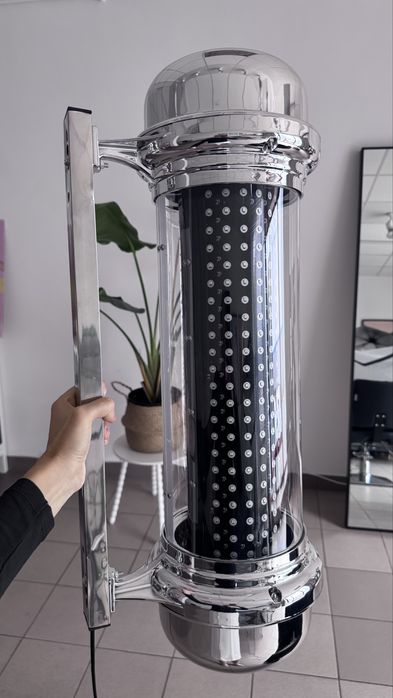 Barber pole LED